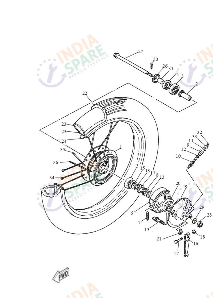FRONT WHEEL